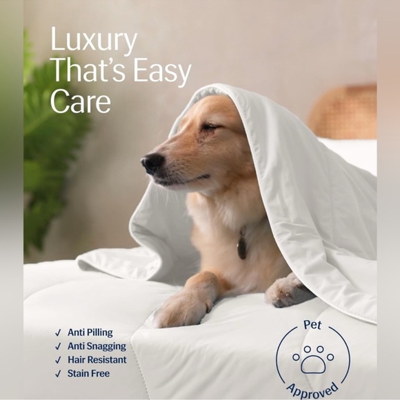 REST Evercool Cooling Comforter, Arctic White - King/Cali King 106"x90" OPEN BOX - Picture 5 of 13